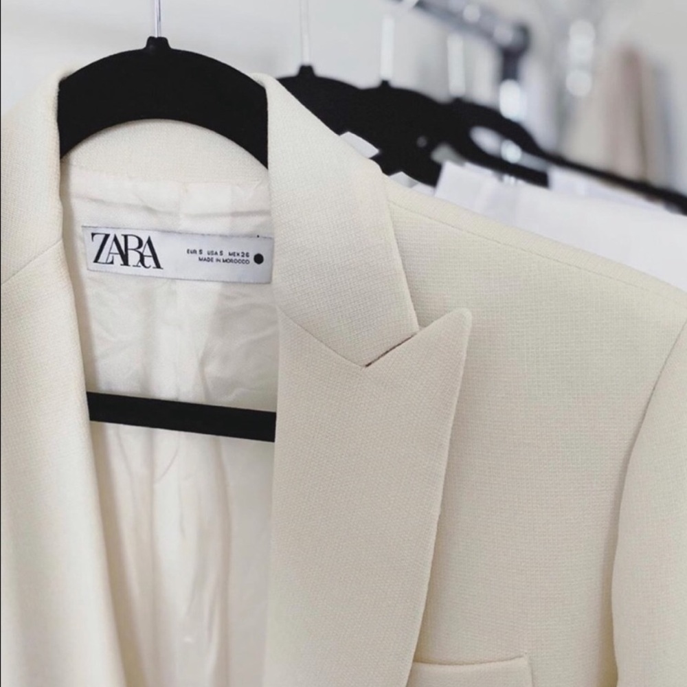 Zara Double Breasted Blazer - Picture 12 of 16